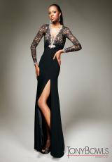 Tony Bowls Evenings TBE11331.  Available in Black/Nude, Gray, Red
