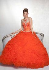 Ruffled 2013 Vizcaya Quinceanera Dress 88053