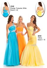 Turquoise, Orange