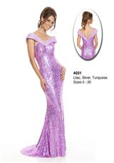 2012 WOW Prom Dresses 4031.  Available in Lilac, Silver, Turquoise