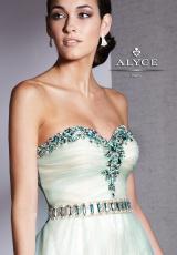 2013 Alyce Beautiful Empire Waist Prom Dress 5533