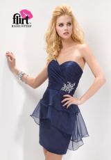 2012 Fitted Short Flirt Homecoming Dress PF5136
