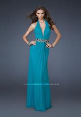 La Femme 18676.  Available in Black, Peacock