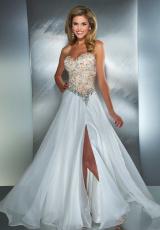 MacDuggal 81838M.  Available in Ice Pink/Nude, Ivory/Nude