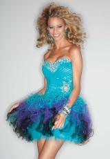 Mori Lee Sticks and Stones 9199.  Available in Champagne/Blush, Fairydust, Ocean Spray, Sorbet, Sunset, Tropic