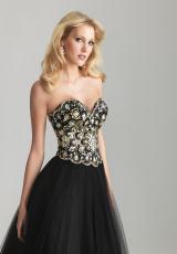 2013 Sequins Corset Top Night Moves Prom Dress 6626