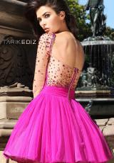 Tarik Ediz 90329.  Available in Fuchsia, Sax