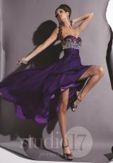 2013 Strapless Studio 17 Prom Dress 12366
