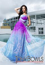 Tony Bowls Evenings One Shoulder  Dress TBE11218