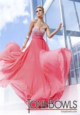 2012 Tony Bowls Evenings Prom Dresses TBE11230.  Available in Coral