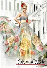 2012 Tony Bowls Evenings Prom Dresses TBE11236.  Available in Gray/Multi