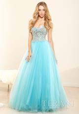 2014 Terani Beaded Bodice Prom Dress P3092 2014 Terani Beaded Bodice Prom Dress P3092