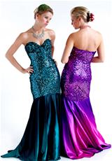 Green/Jade and Fuchsia/Purple