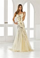 2012 Blush Prom Dresses P040.  Available in Soft Yellow/Silver
