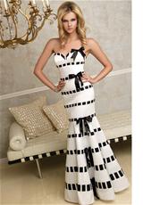 2012 Terani Prom Dresses 95230.  Available in White/Black