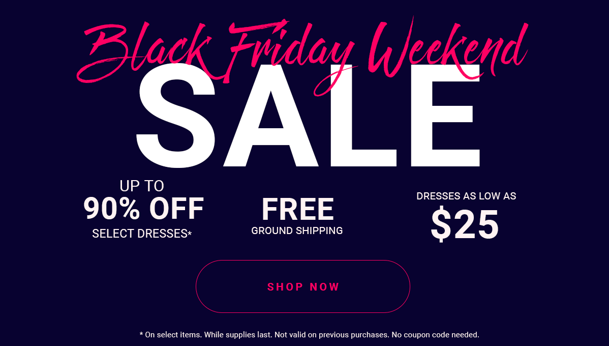 Black Friday Weekend