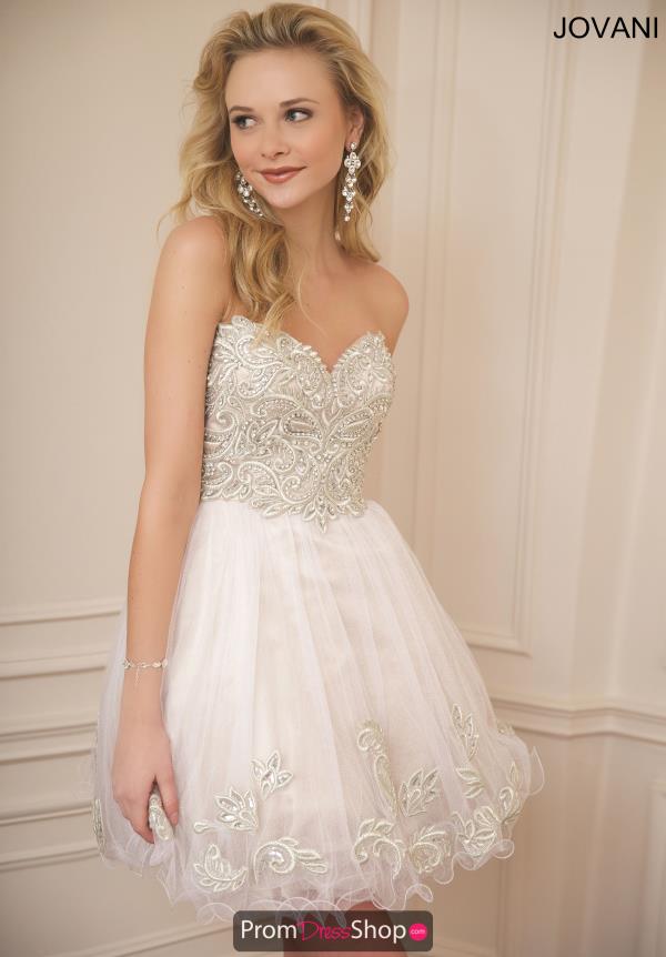 Jovani Short Dress 92894 | PromDressShop.com