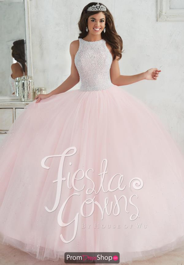 blush and gold quinceanera dress