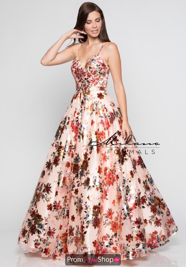 Milano Formals Dress E2361 | PromDressShop.com