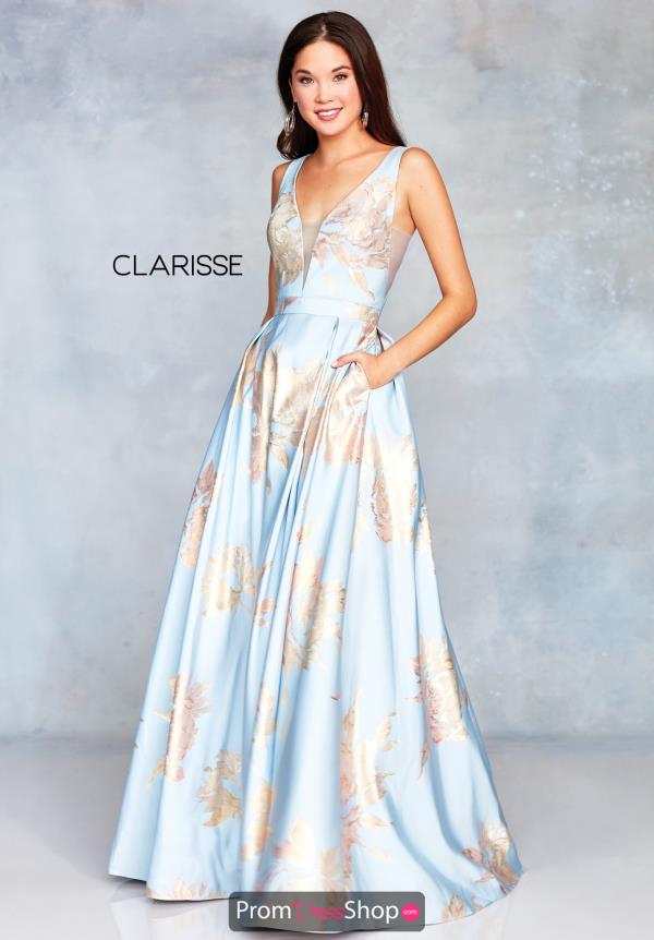 Clarisse V-Neck Full Figured Dress 3703