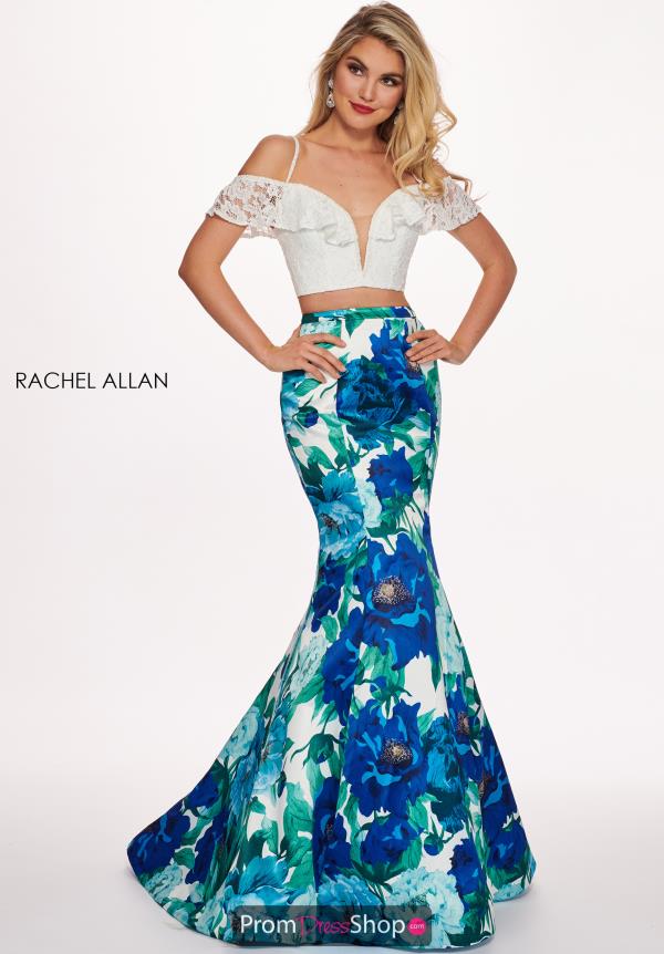 rachel allan 2 piece prom dress