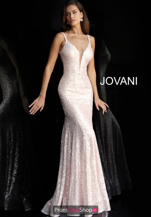 jovani open back dress