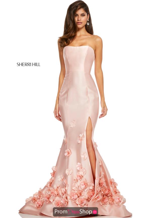 sherri hill pink dress