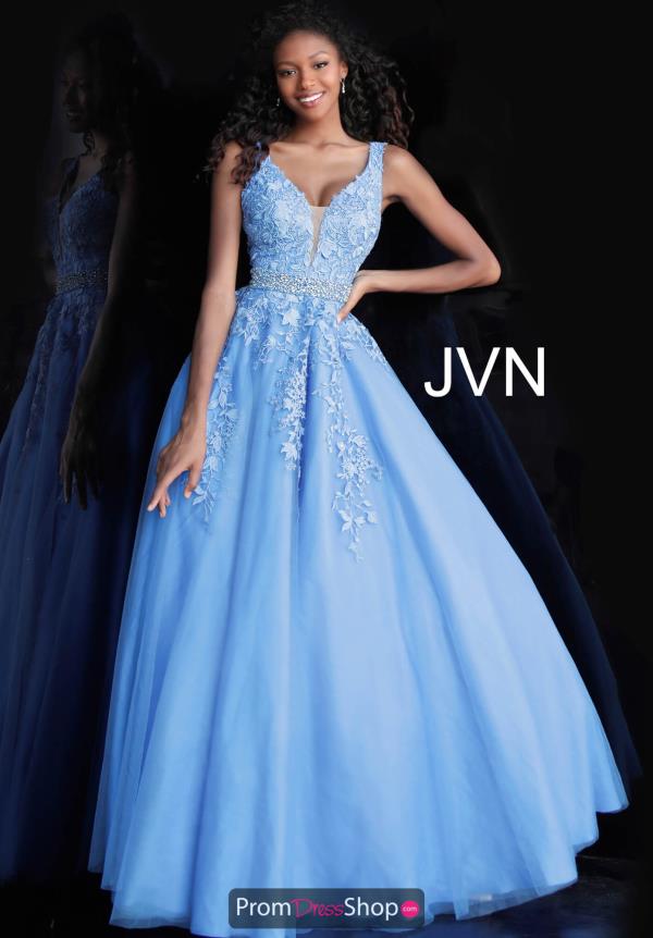 light blue jovani dress