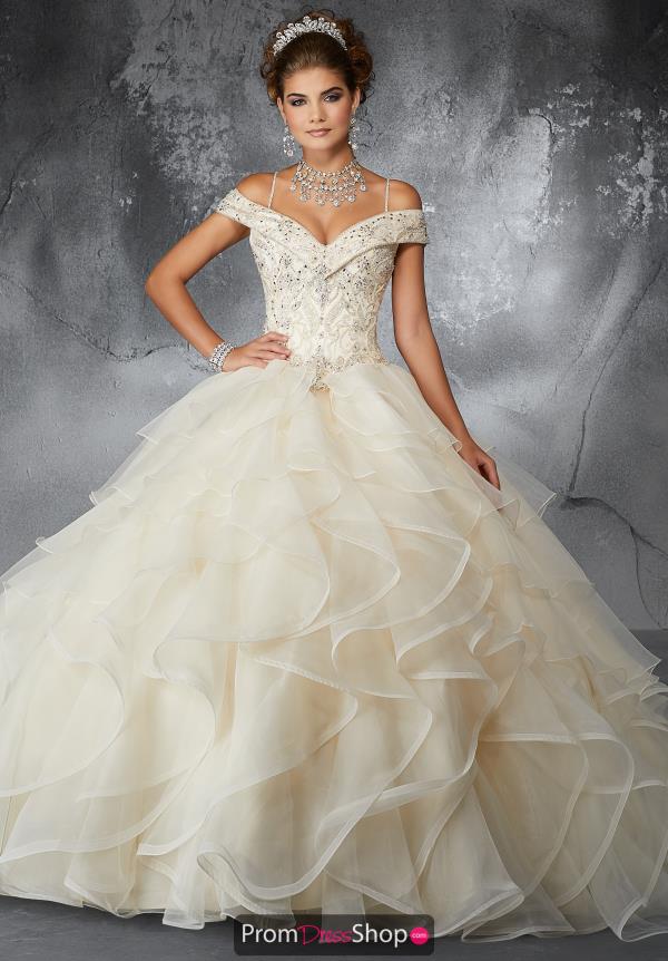 Valencia Quinceanera Beaded Ball Gown 60059