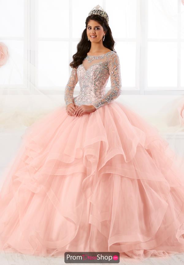 rose pink quinceanera dress