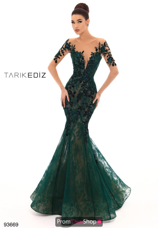 black tie mermaid dress