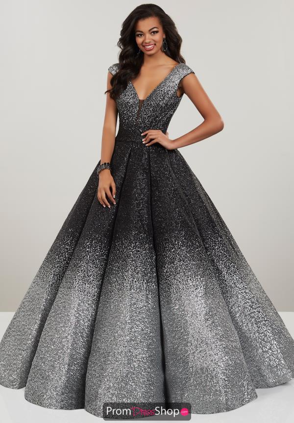 ombre sequin gown