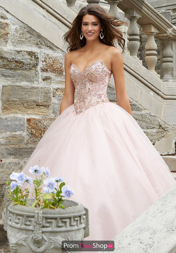 Morilee Strapless Ball Gown 45008