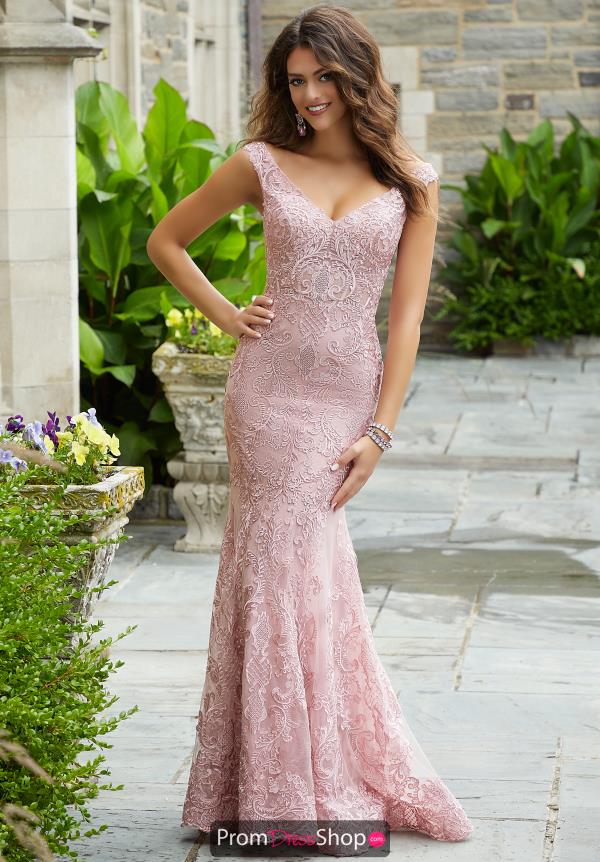 Morilee Lace Fitted Dress 45065