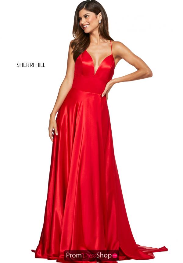 sherri hill slit dress