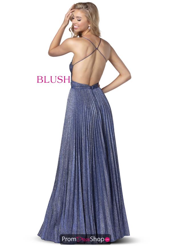 Blush A Line Glitter Dress 11929