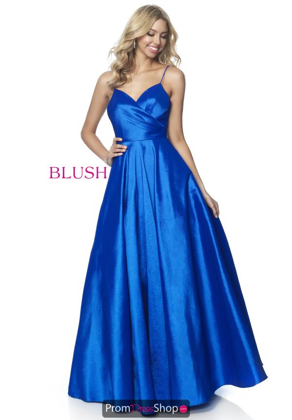 Blush A Line Long Dress 5830