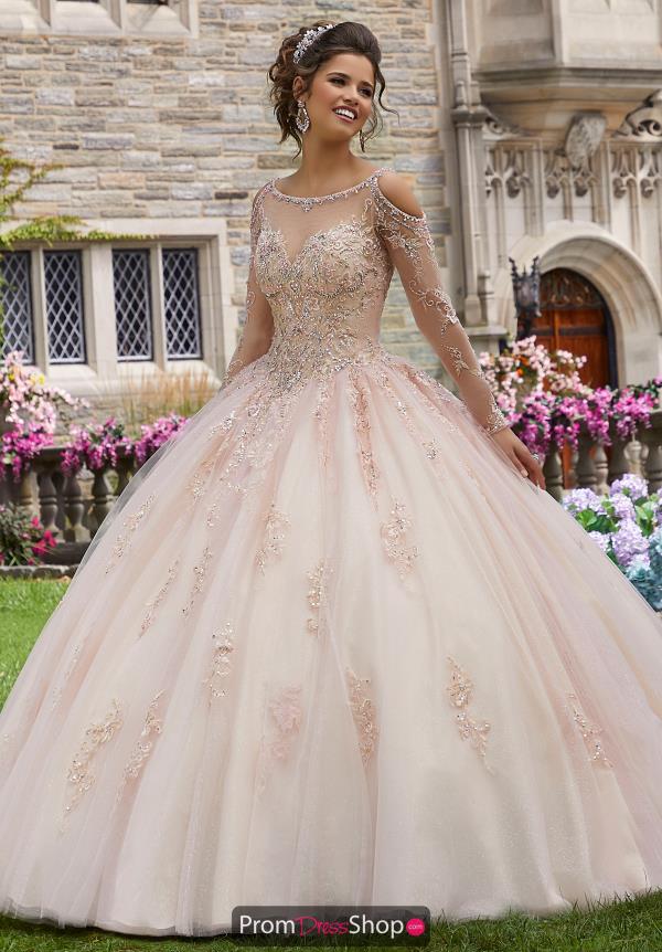 Valencia by Vizcaya Beaded Ball Gown 60102