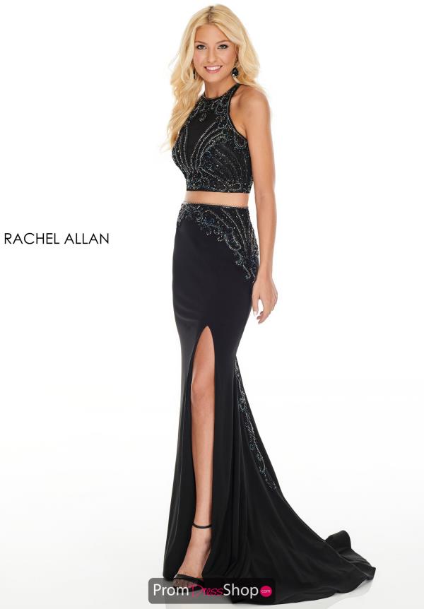 Rachel Allan Two Piece Fitted Dress 7064