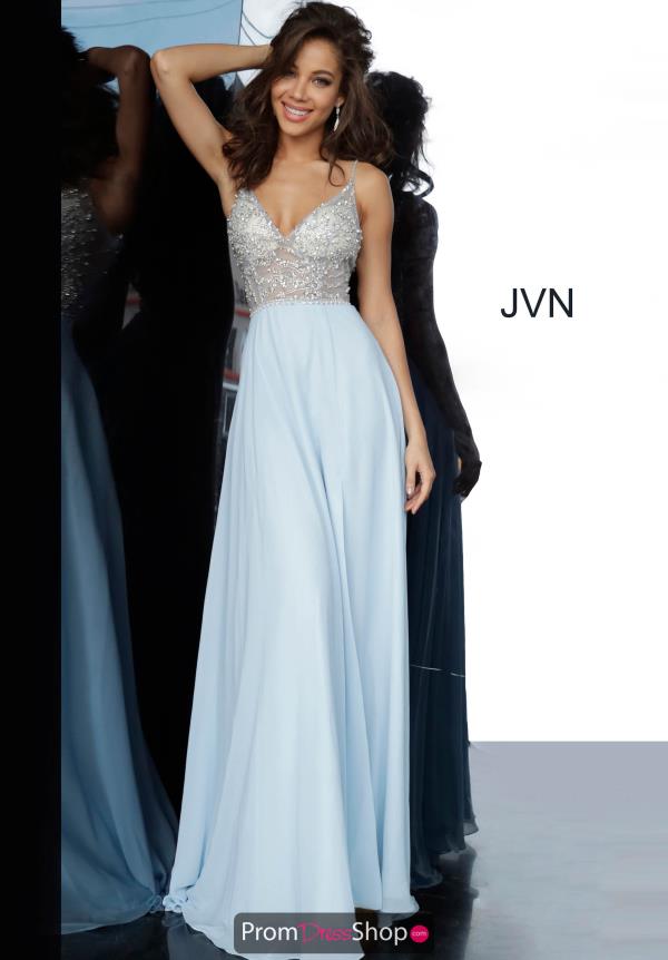 light blue beaded dress