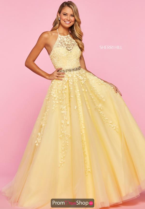 Yellow Sherri Hill