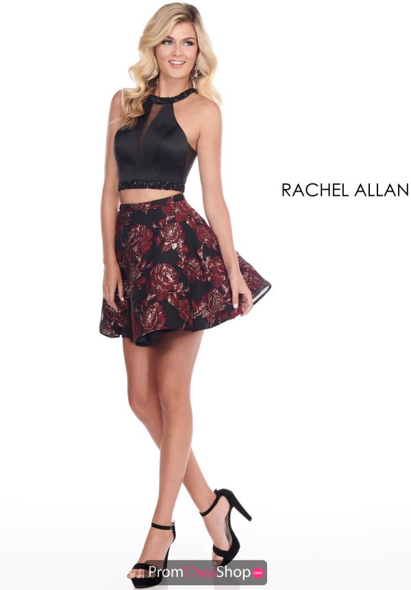 Rachel Allan Short A Line Dress 4074