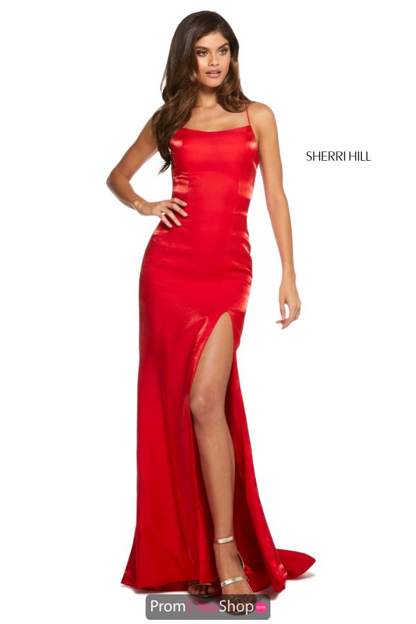 Sherri Hill Long Fitted Dress 53156