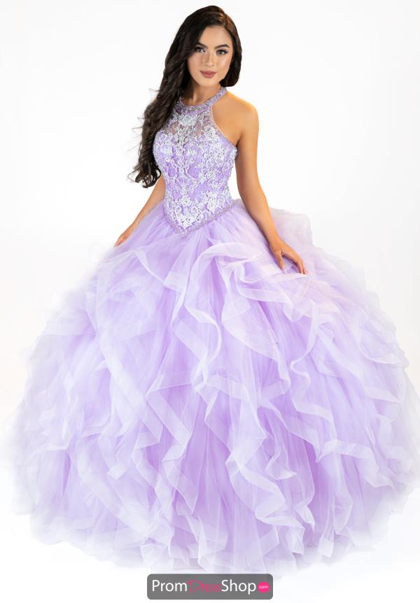 Beaded Lace Corset Long Dress PR11940