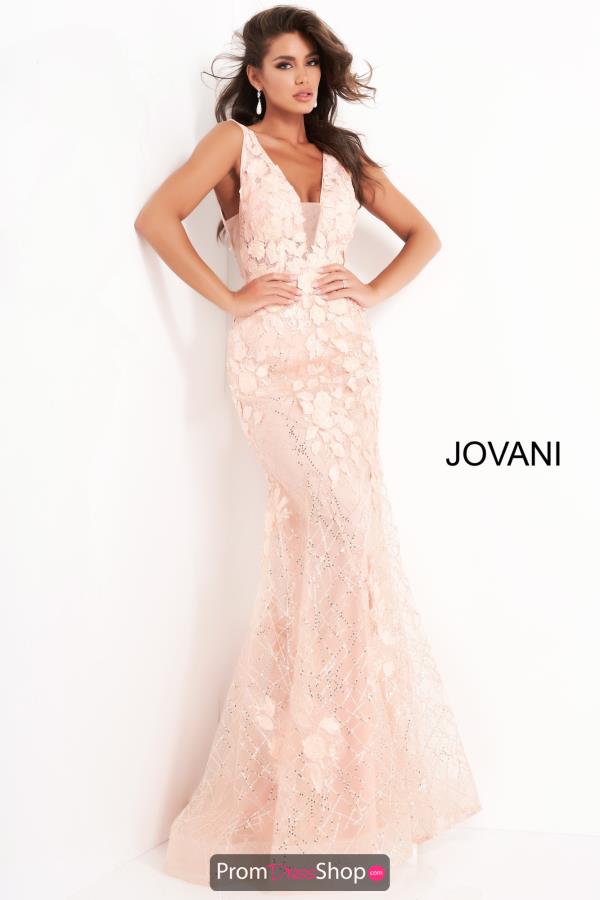 Jovani Glitter Long  Dress 02152