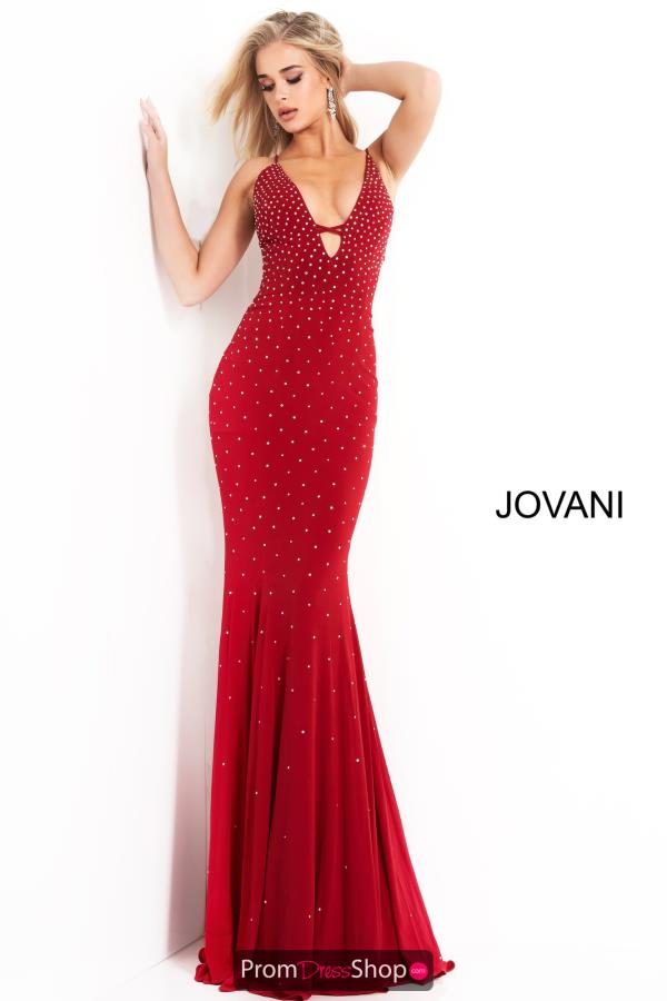 Jovani Fitted Beaded Dress 1114