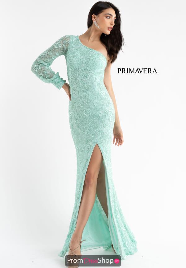 Fully Beaded Single Shoulder Dress 3771