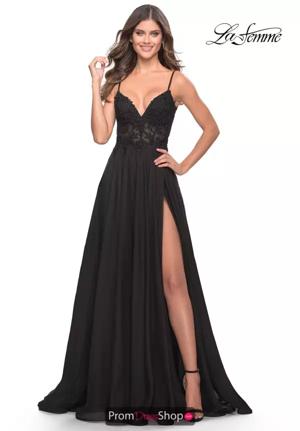 La Femme Beaded Dress 30639