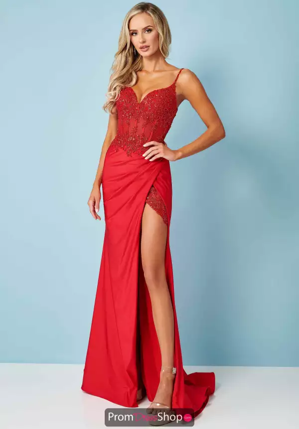 Rachel Allan Fitted Dress 70454