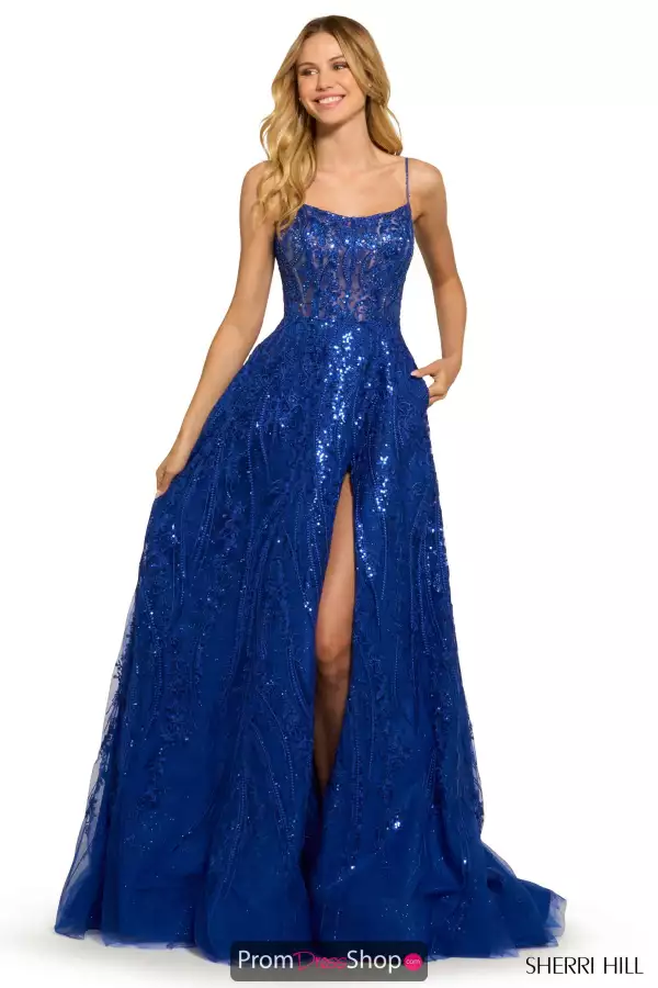 Sherri Hill Lace Dress 55521